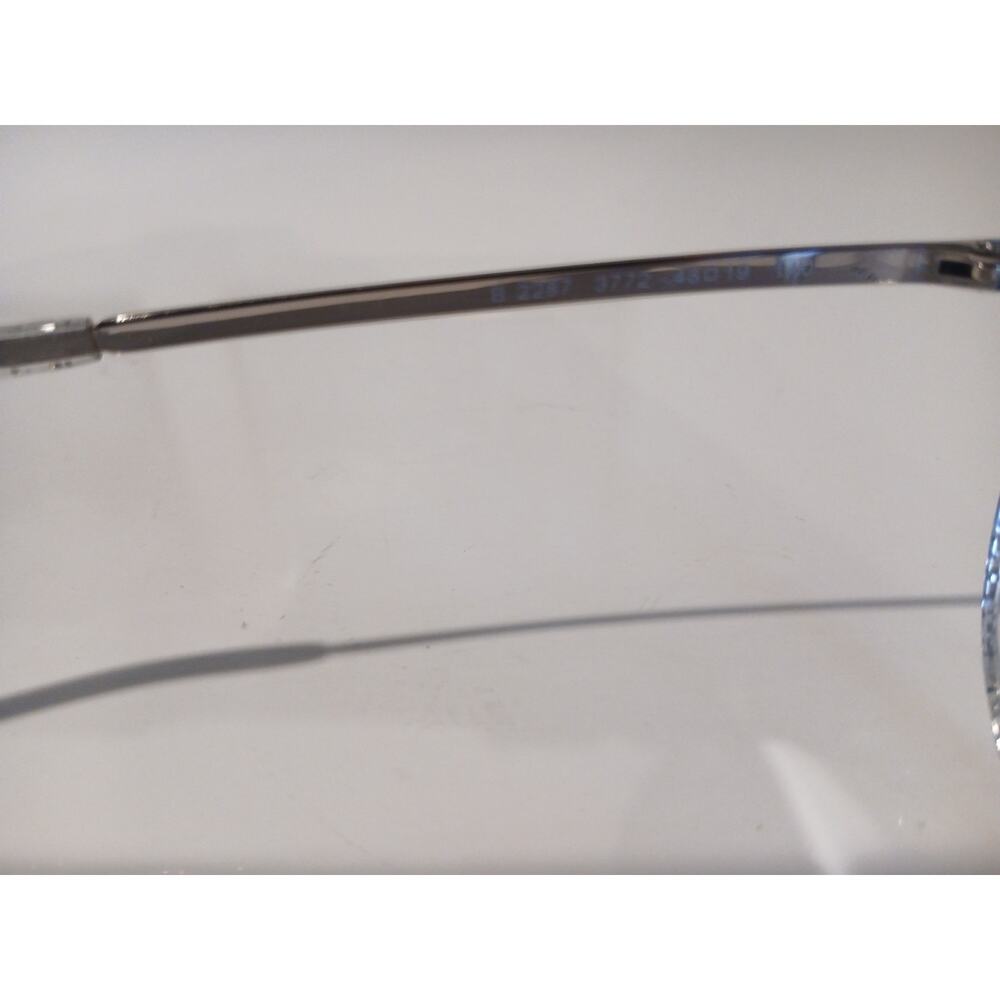 Burberry Designer Eyeglass Frames Blue Glitter with Demo Lens Small 48mm BE2287 - Picture 6 of 7